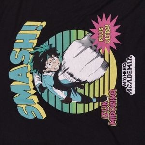 Izuku Midoriya My Hero Academia PLUS ULTRA SMASH! T-SHIRT